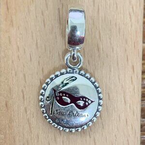 Pandora New Orleans Mask Charm, S925 Silver Bracelets